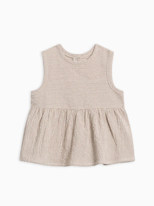 12-18m Grace Seersucker Peplum Top