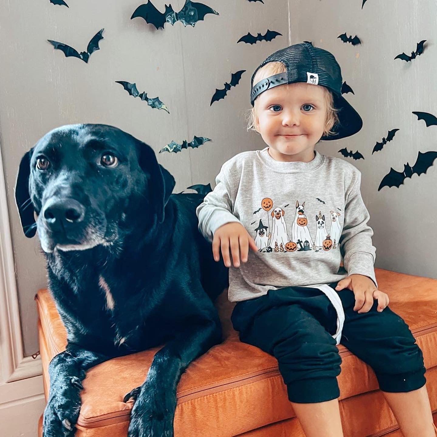 RETURNED: Spooky pups graphic
