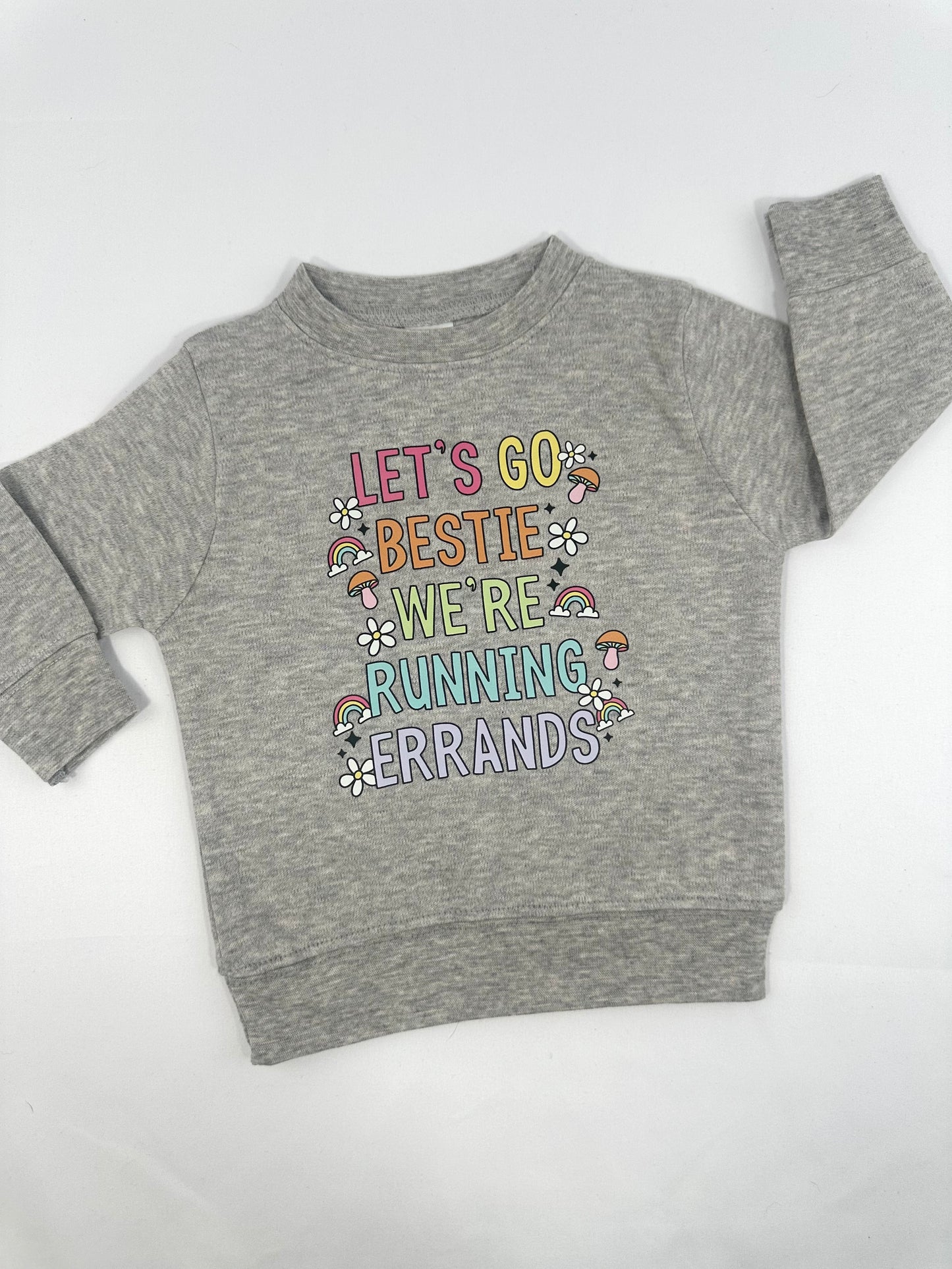 We’re running errands bestie graphic