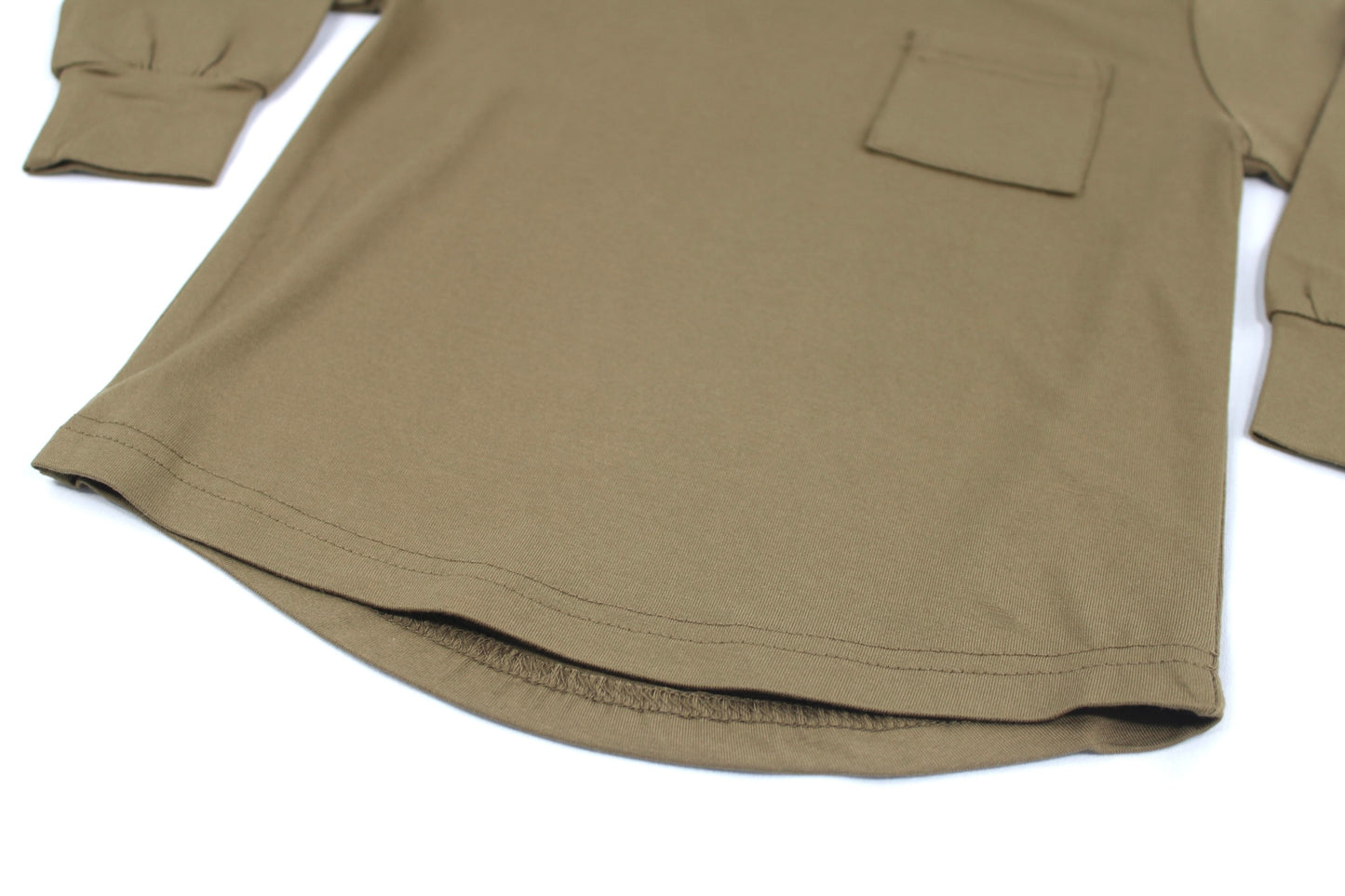 Moss bamboo pocket tee