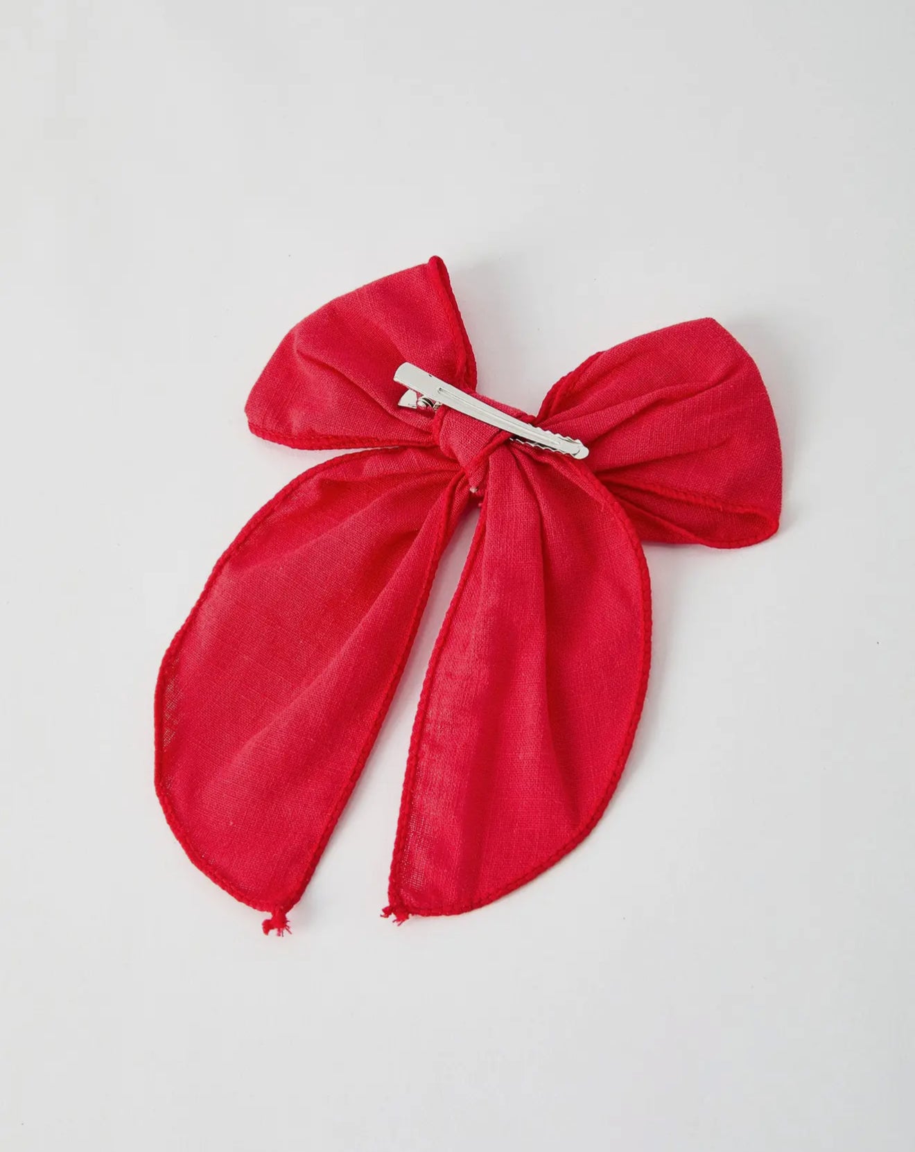 Holiday bow hairpins