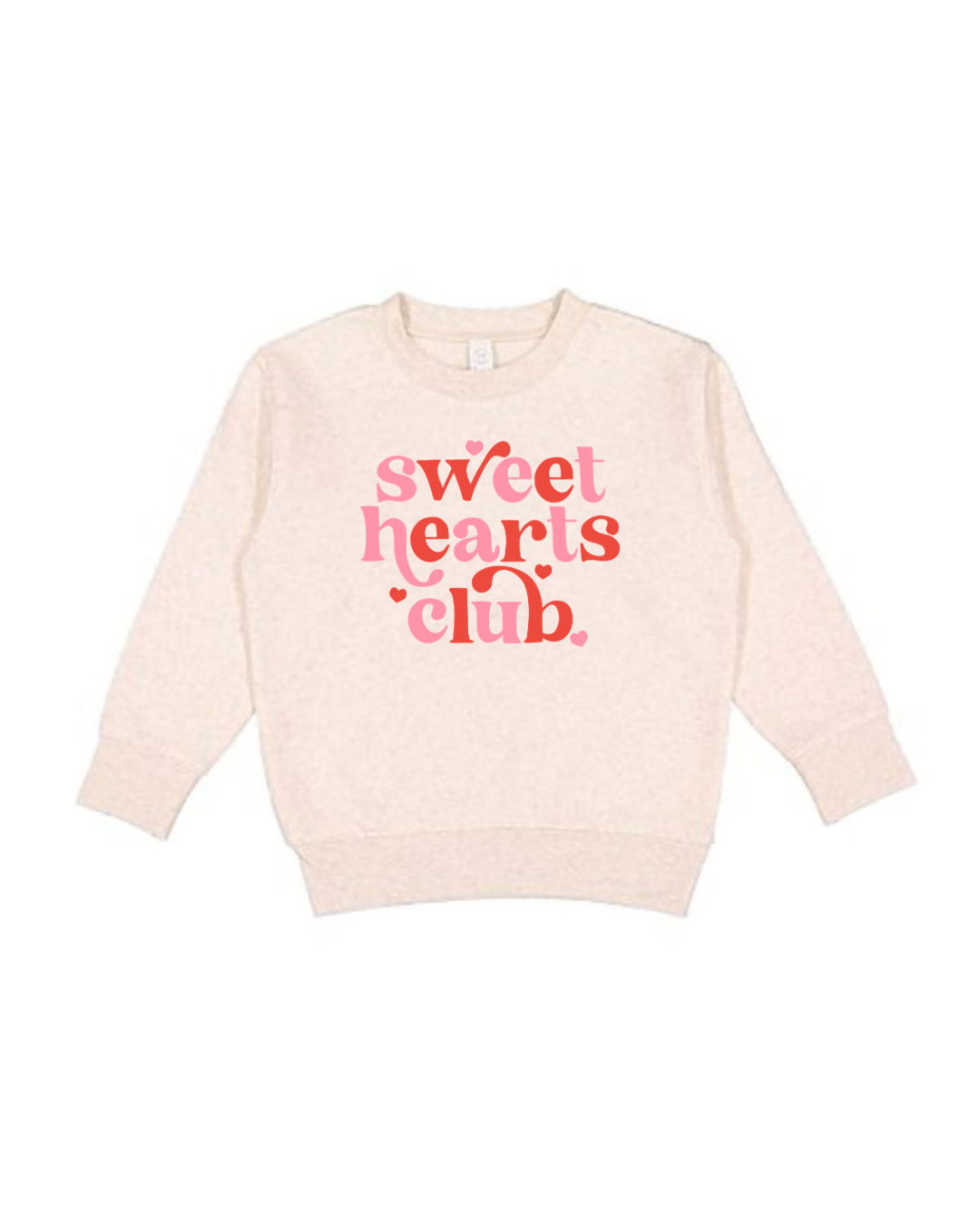 Sweethearts club graphic