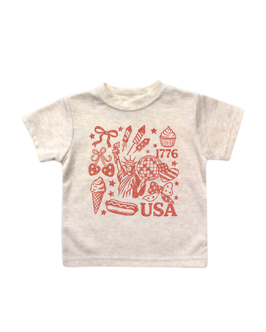 America 250 icons graphic