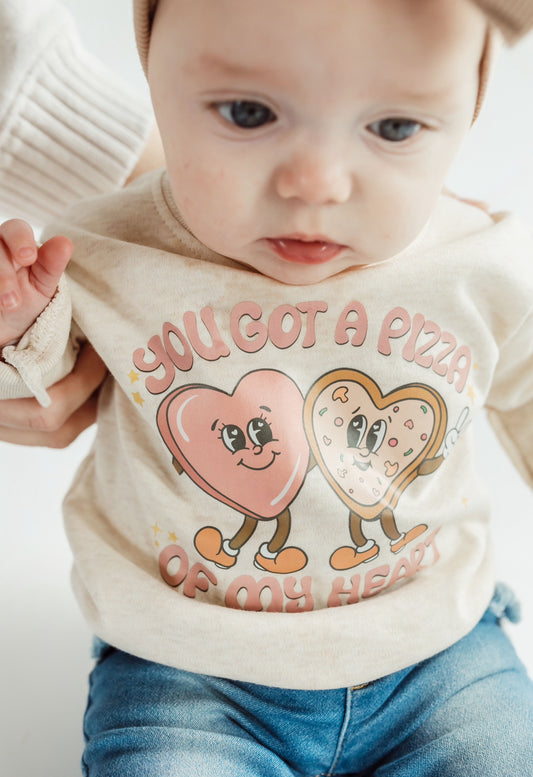 Pizza of my heart graphic