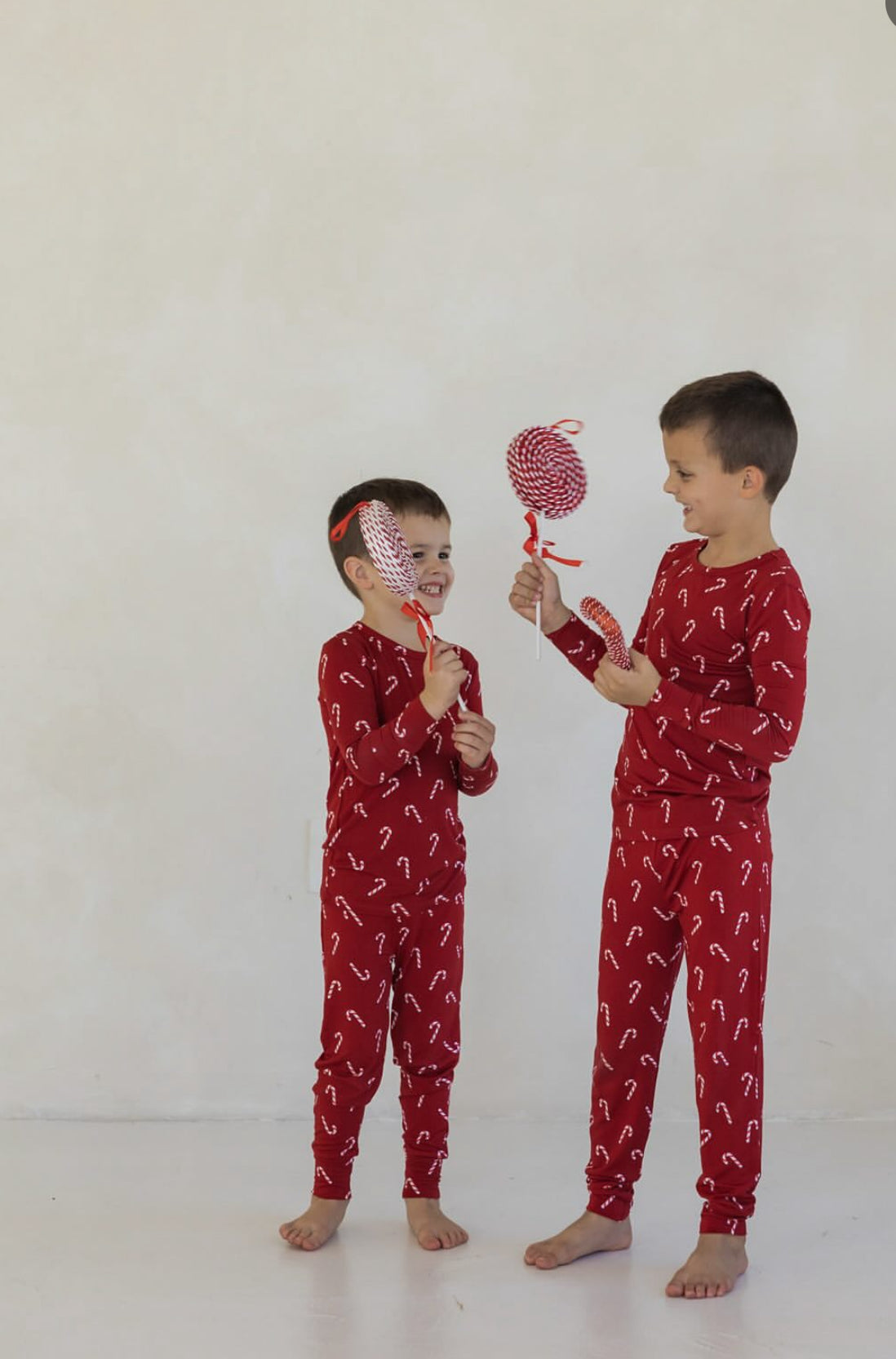 Candy lane lane two piece bamboo pajama
