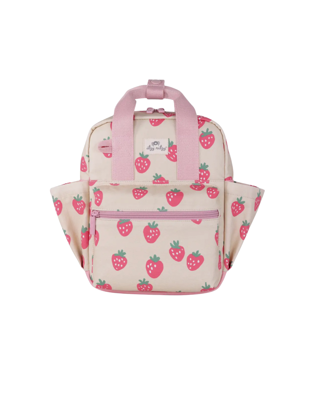 Strawberries & cream toddler mini backpack