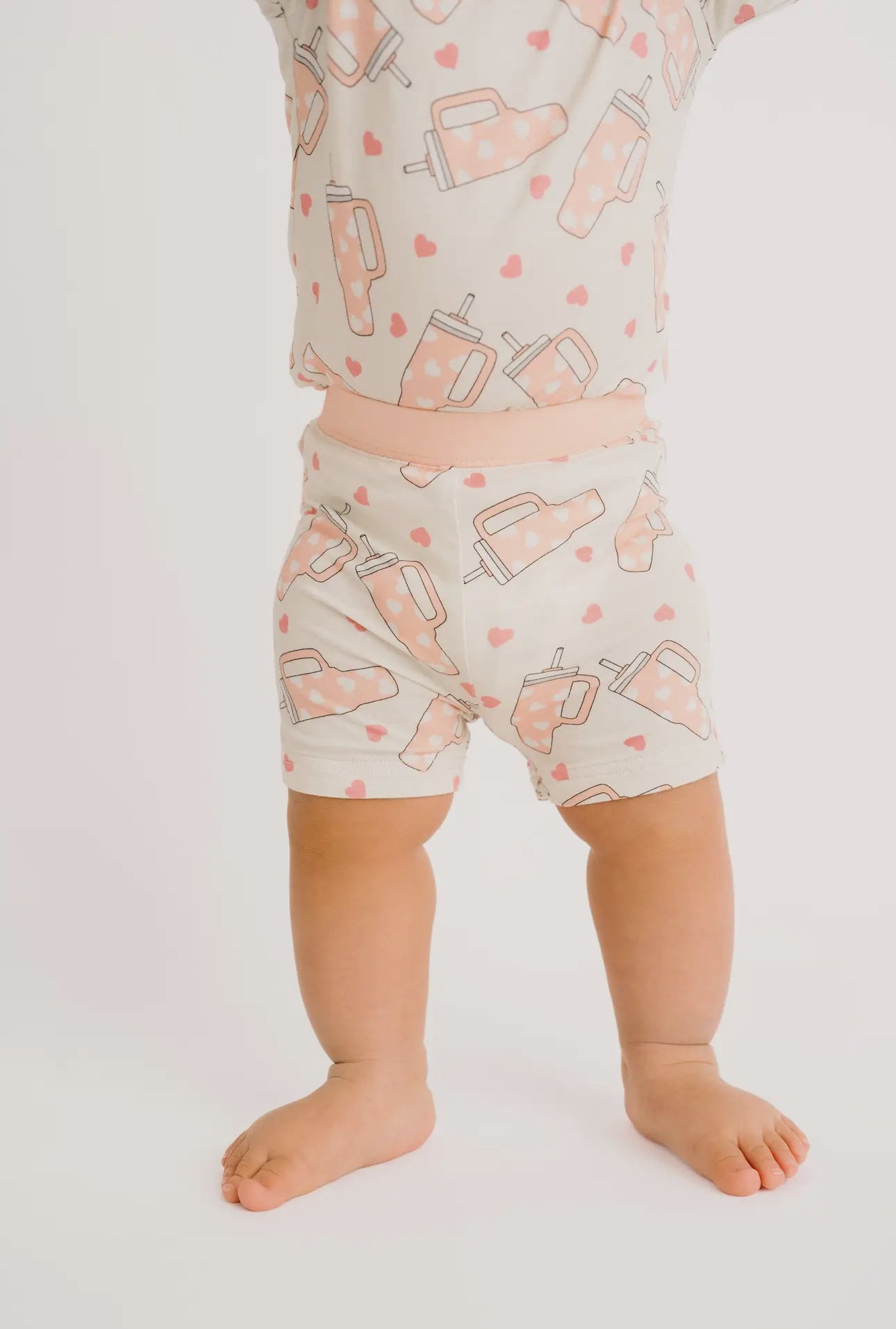 Sweet sips bamboo pajama shorty set