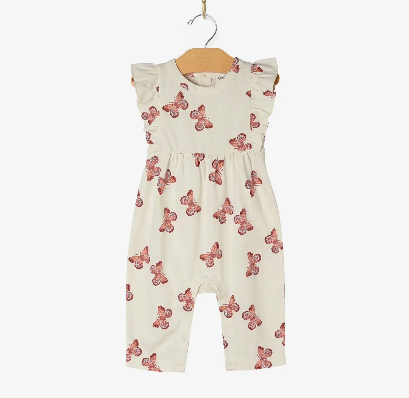 Butterfly flutter romper