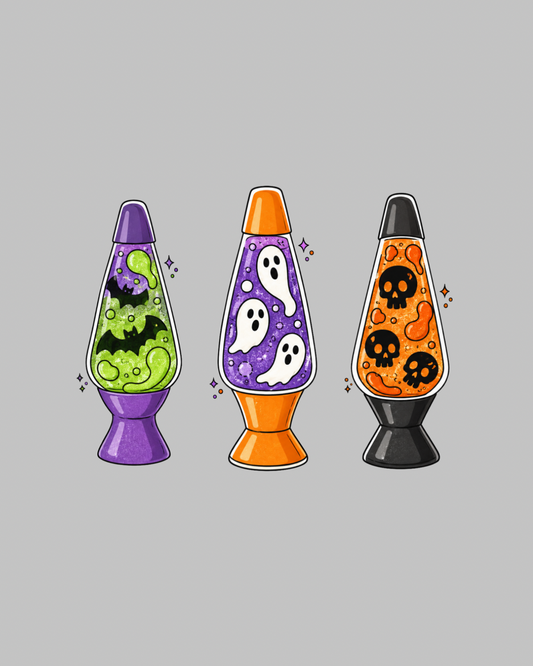 Spooky Lava Lamp Graphic