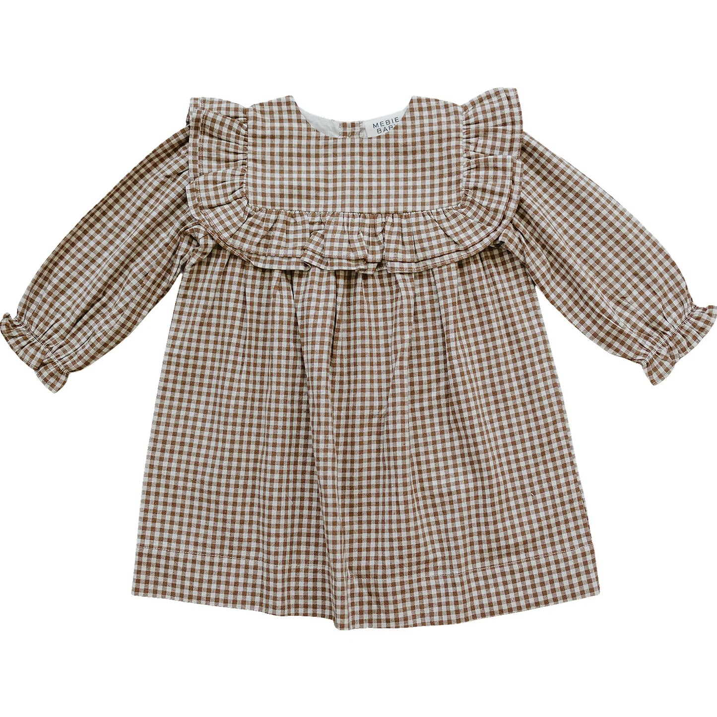 Changing seasons gingham dress