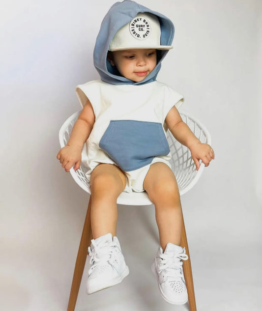 Sluggers hooded romper