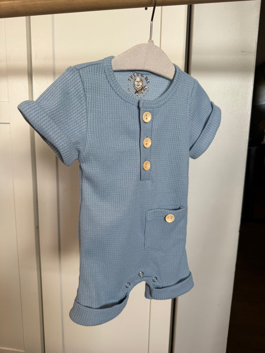 Everyday play waffle romper