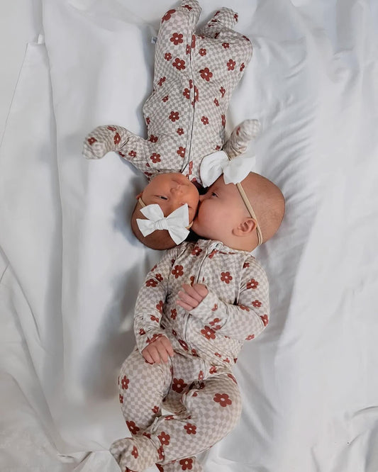 18-24m Wavy groovy bamboo romper pajama