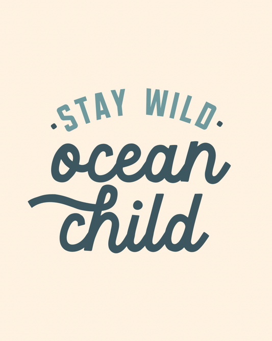 Ocean child graphic