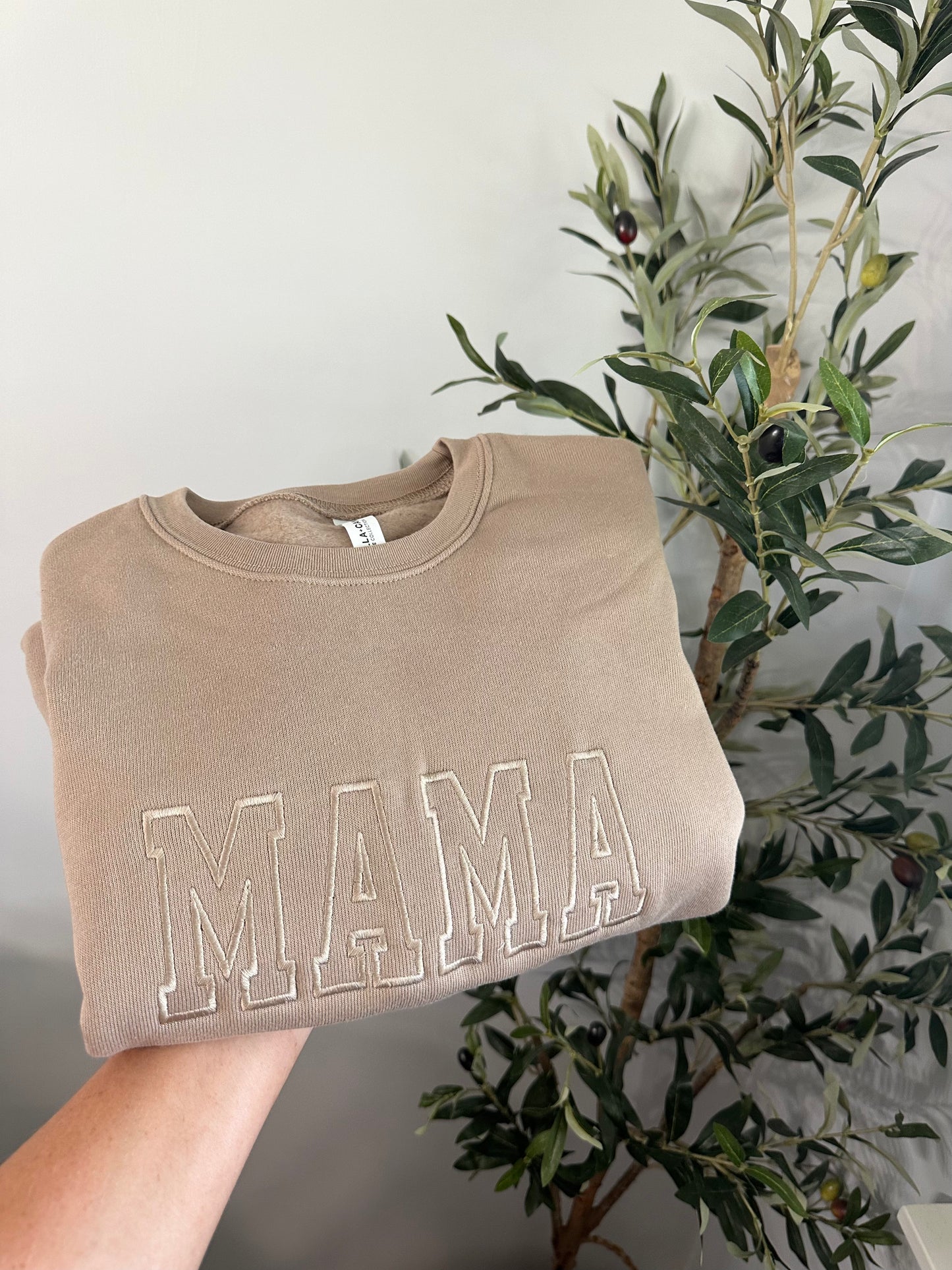 The most neutral mama crewneck