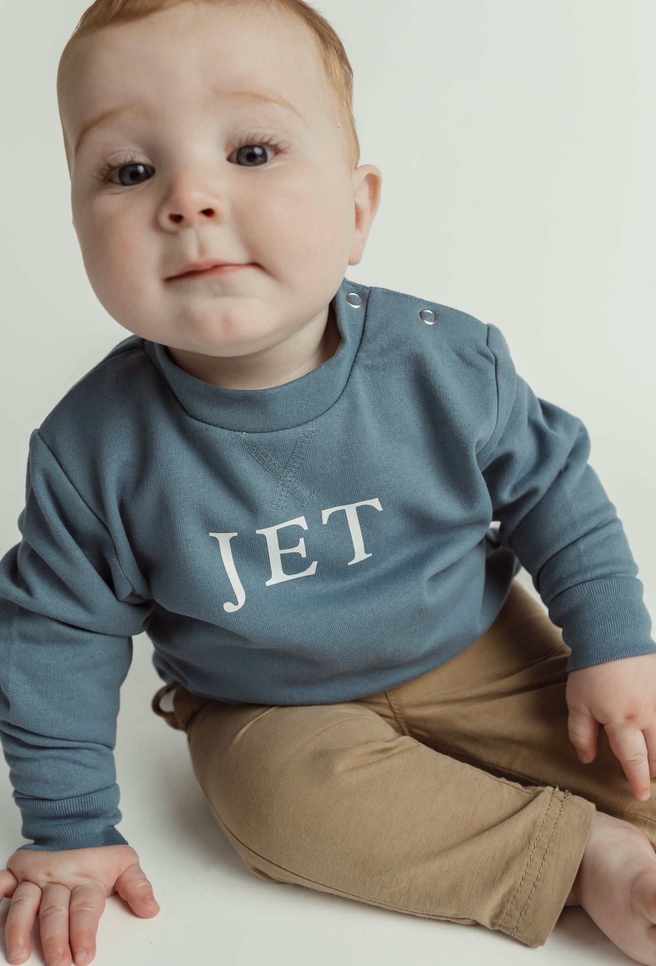 Typewriter personalized crewneck