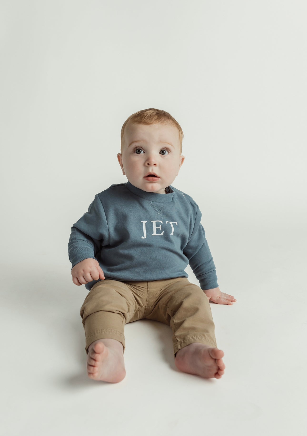 Typewriter personalized crewneck