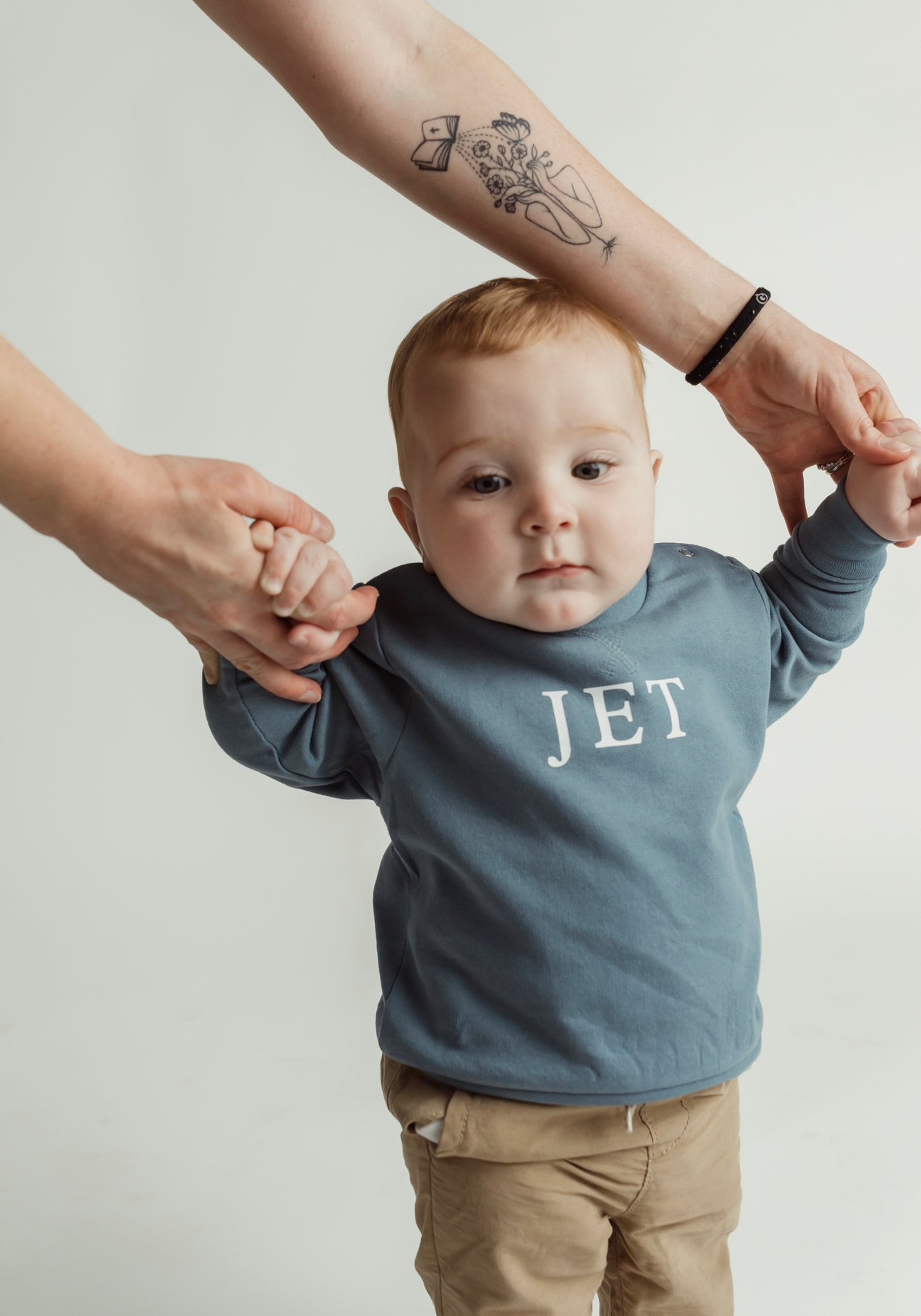 Typewriter personalized crewneck