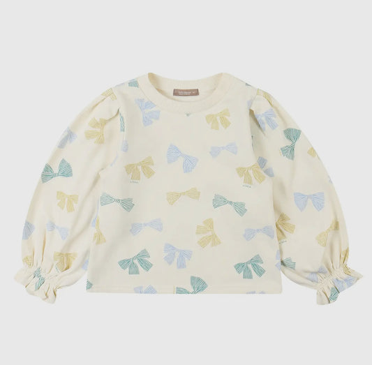 Bows & ruffled top