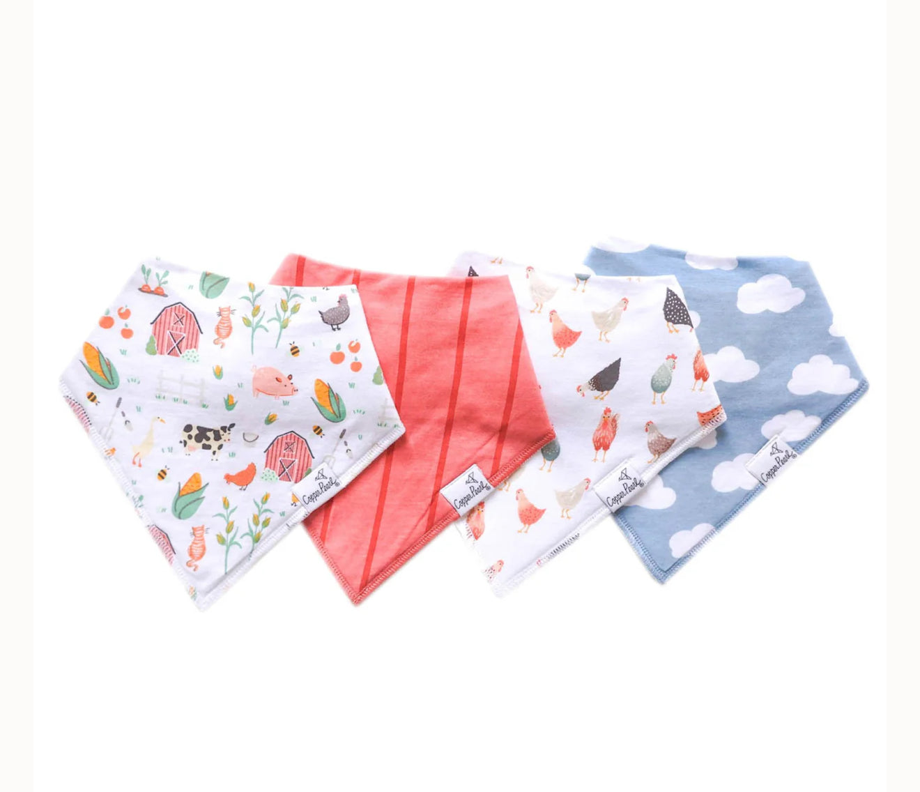 Farmstead bandana bib bundle
