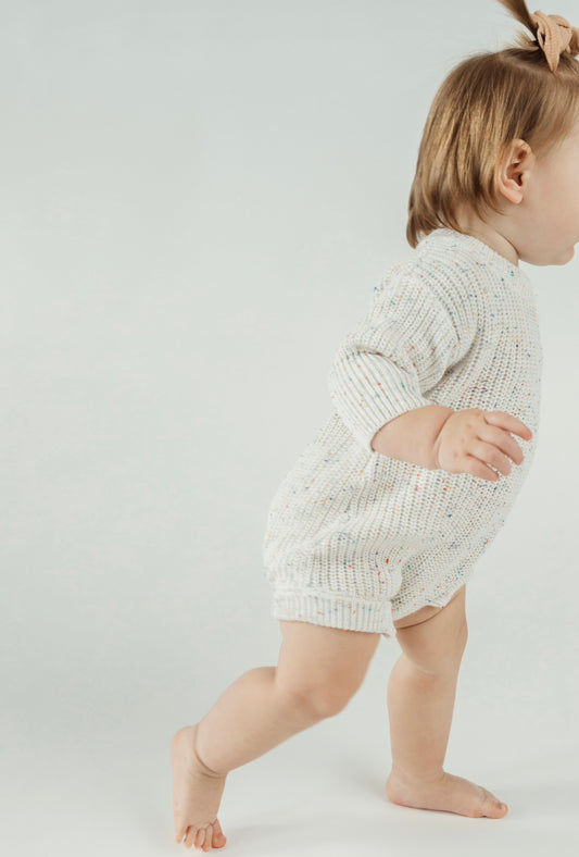 18-24m Confetti cake sweater romper