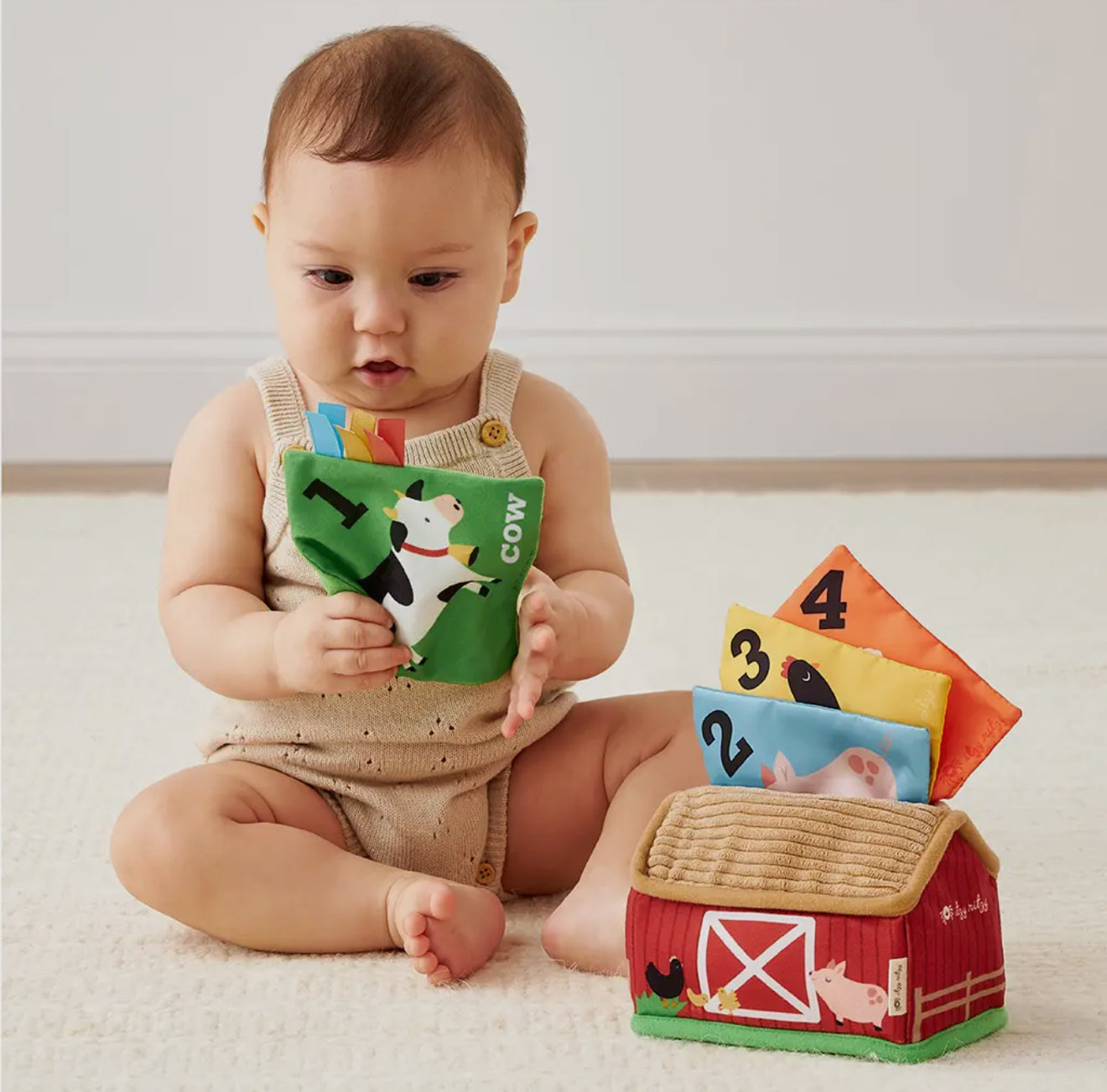 Itzy Sensory Scarves Pull-And-Take Toy