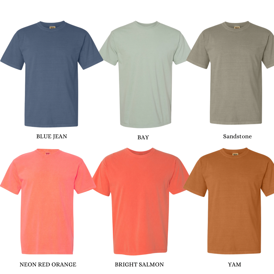 7 colors - University Mama graphic tee