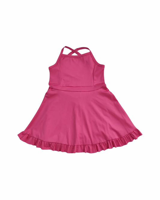 Hot days hot pink athletic dress