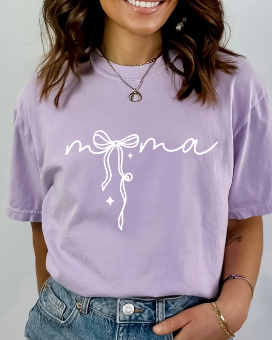 Mama bow graphic tshirt