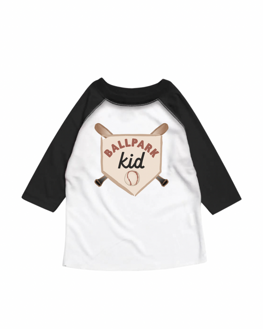 Ballpark kid graphic