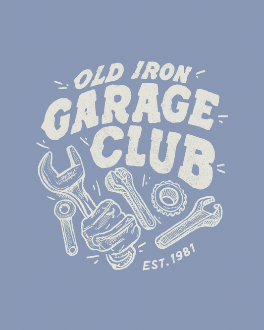 Garage club graphic