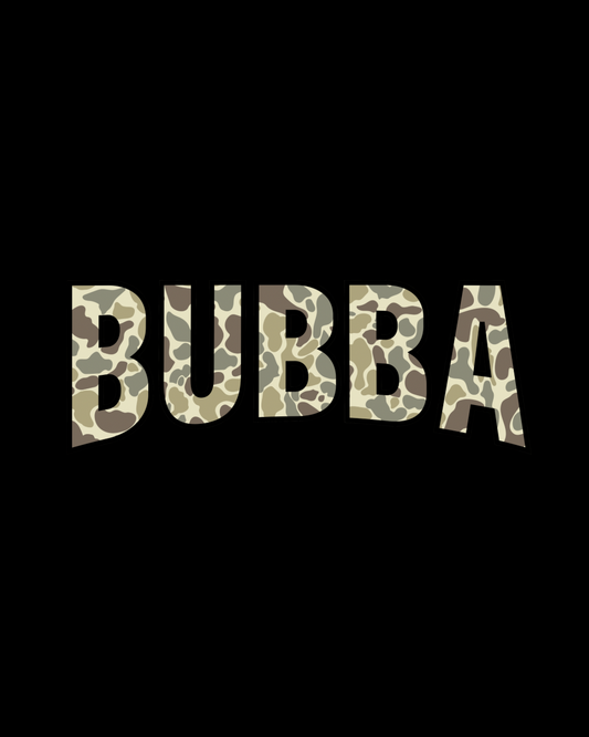 Bubba camo graphic