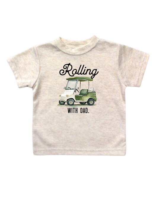 Rolling with dad graphic