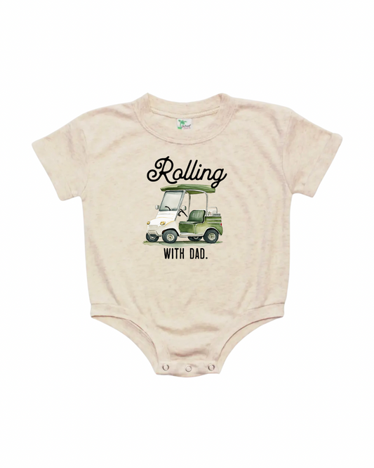 Rolling with dad graphic