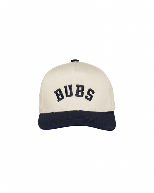 Bubs navy brim hat