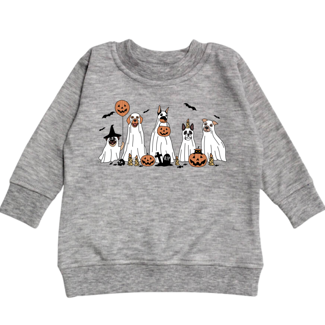 RETURNED: Spooky pups graphic