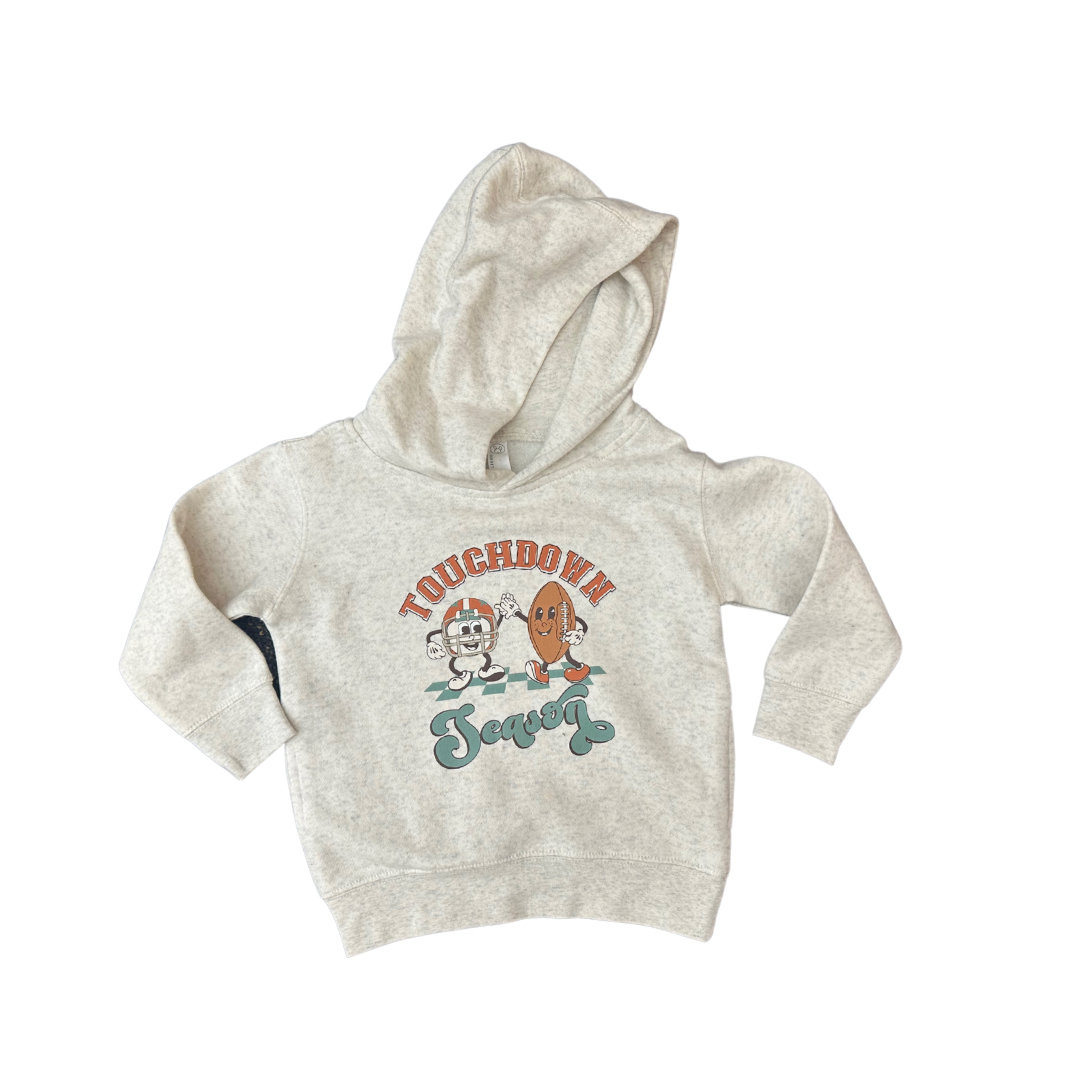Touchdown season football graphic hoodie
