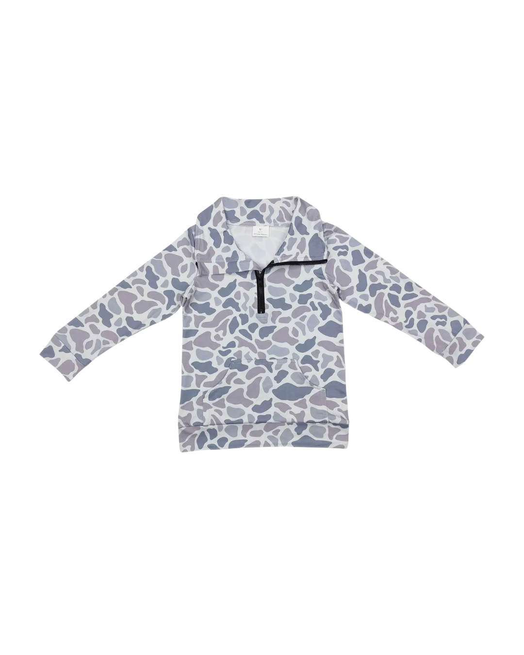 Camo quarter zip
