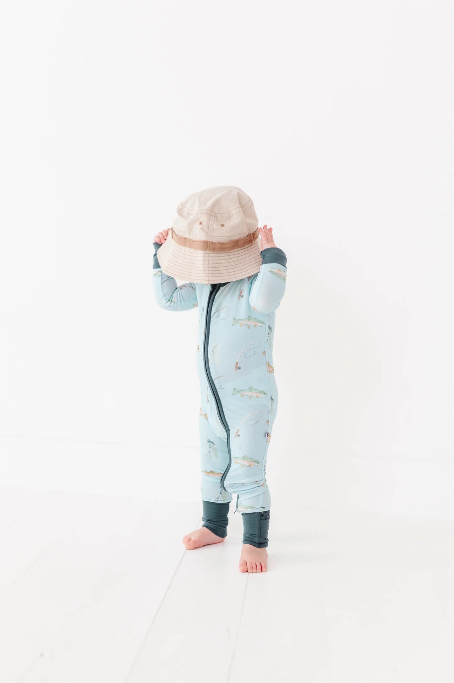 All about that bass bamboo romper pajama