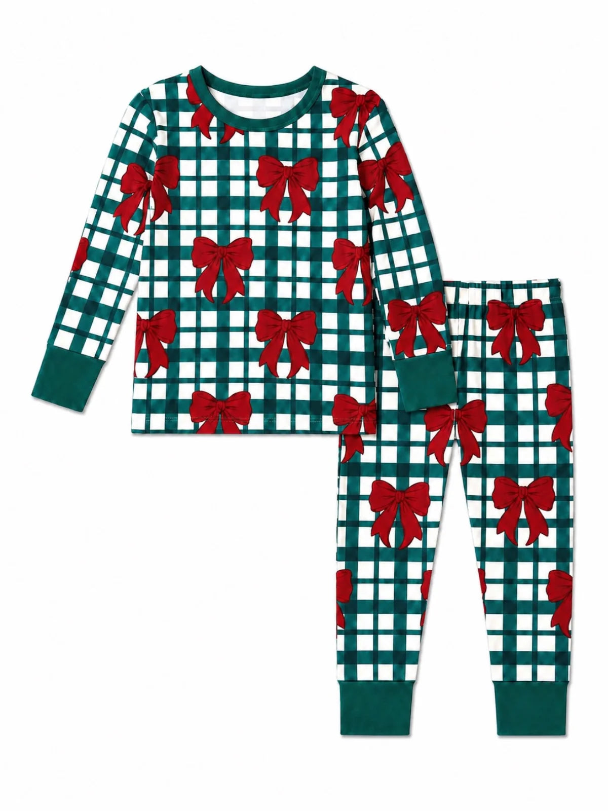 Yuletide bows bamboo set
