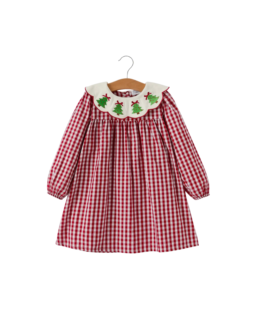 Jolliest gingham dress