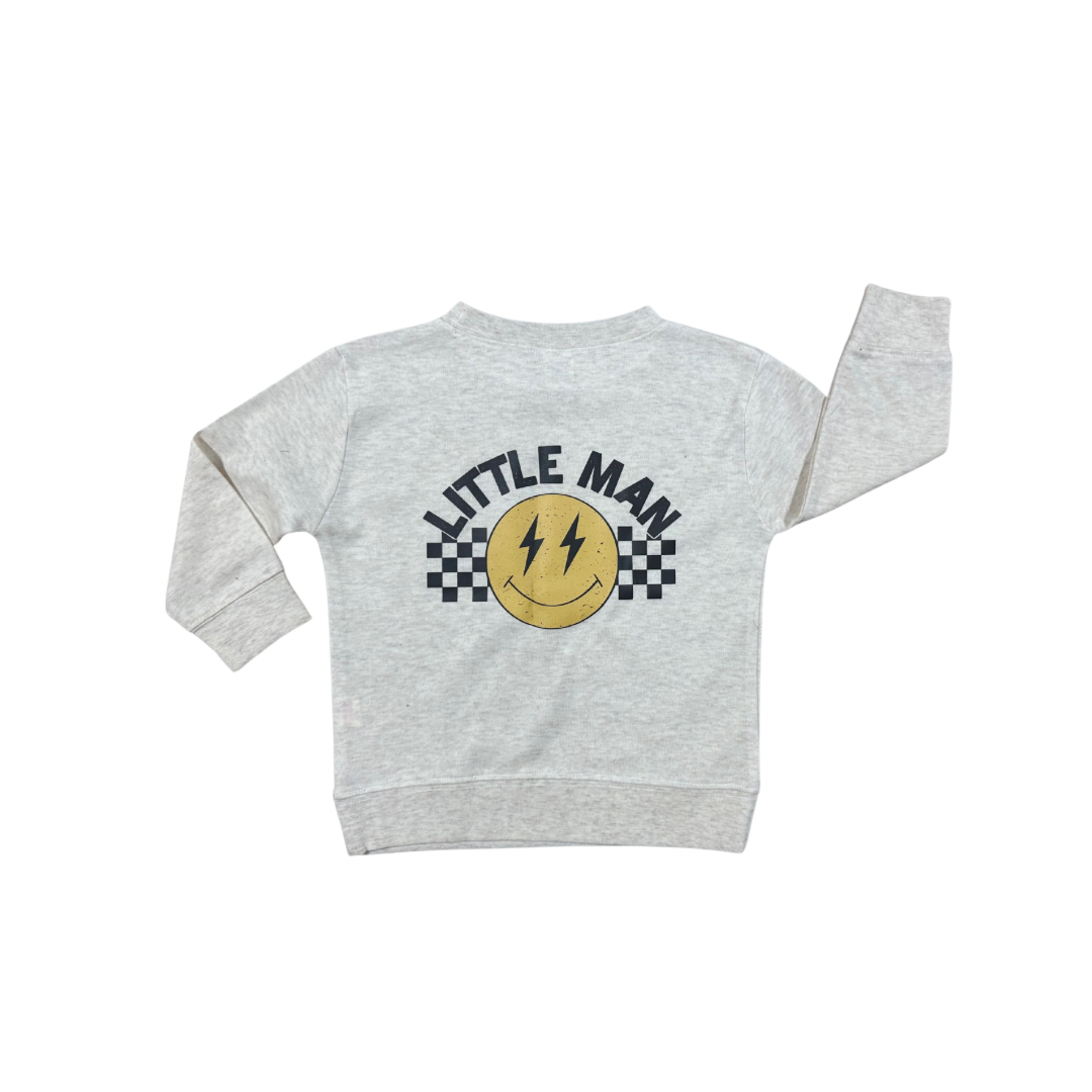 Little man checker graphic