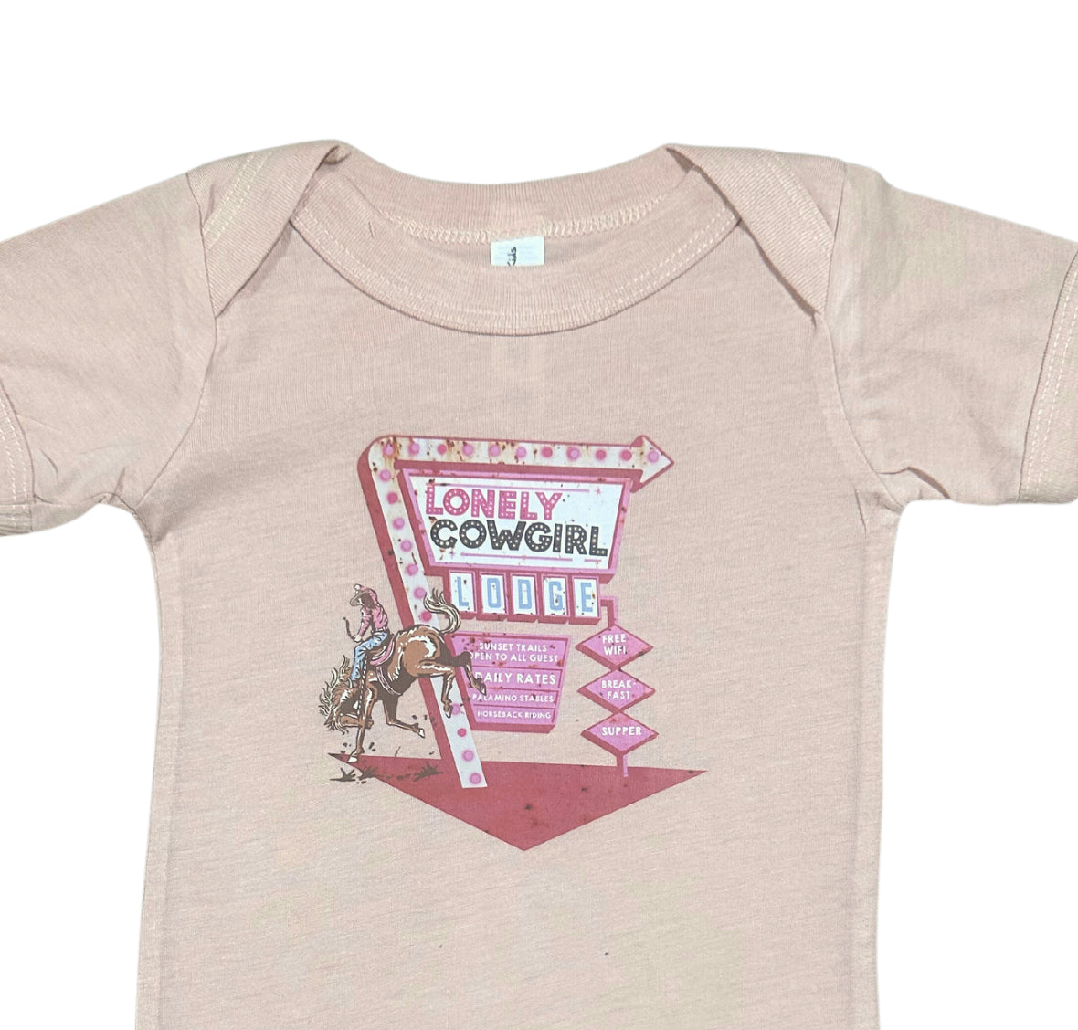 Lonely cowgirl graphic