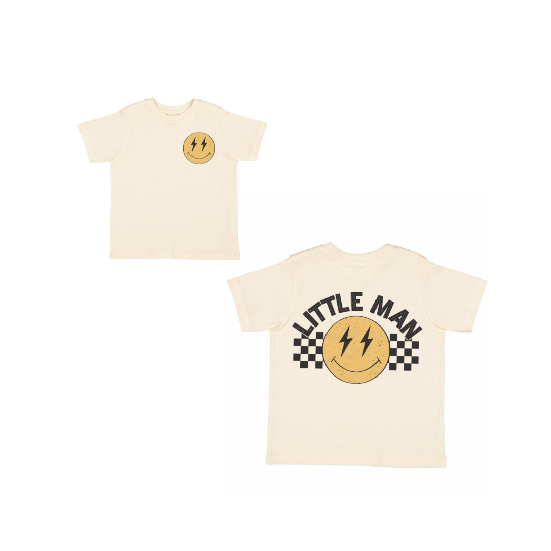 Little man checker graphic