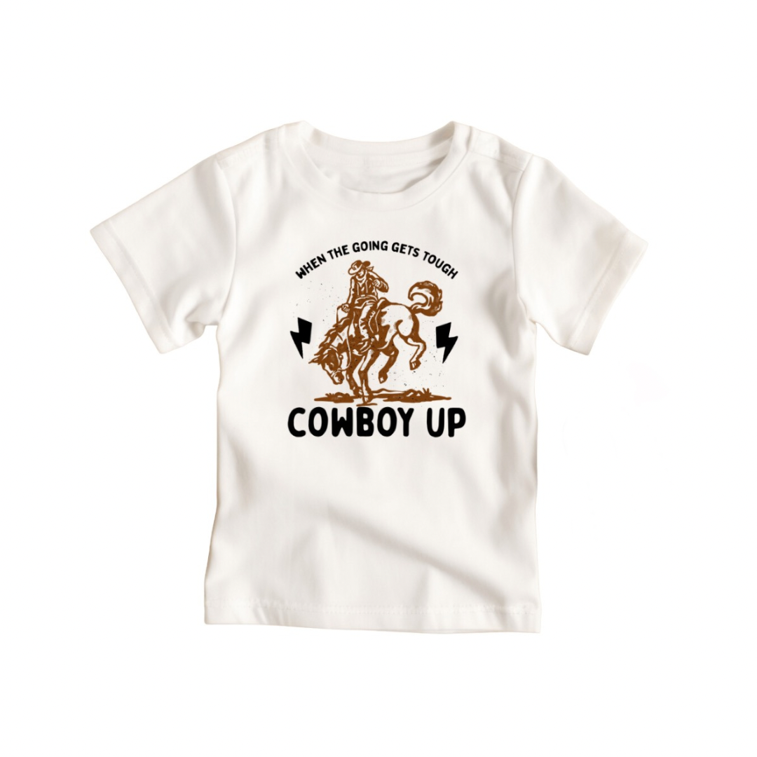 Cowboy up graphic