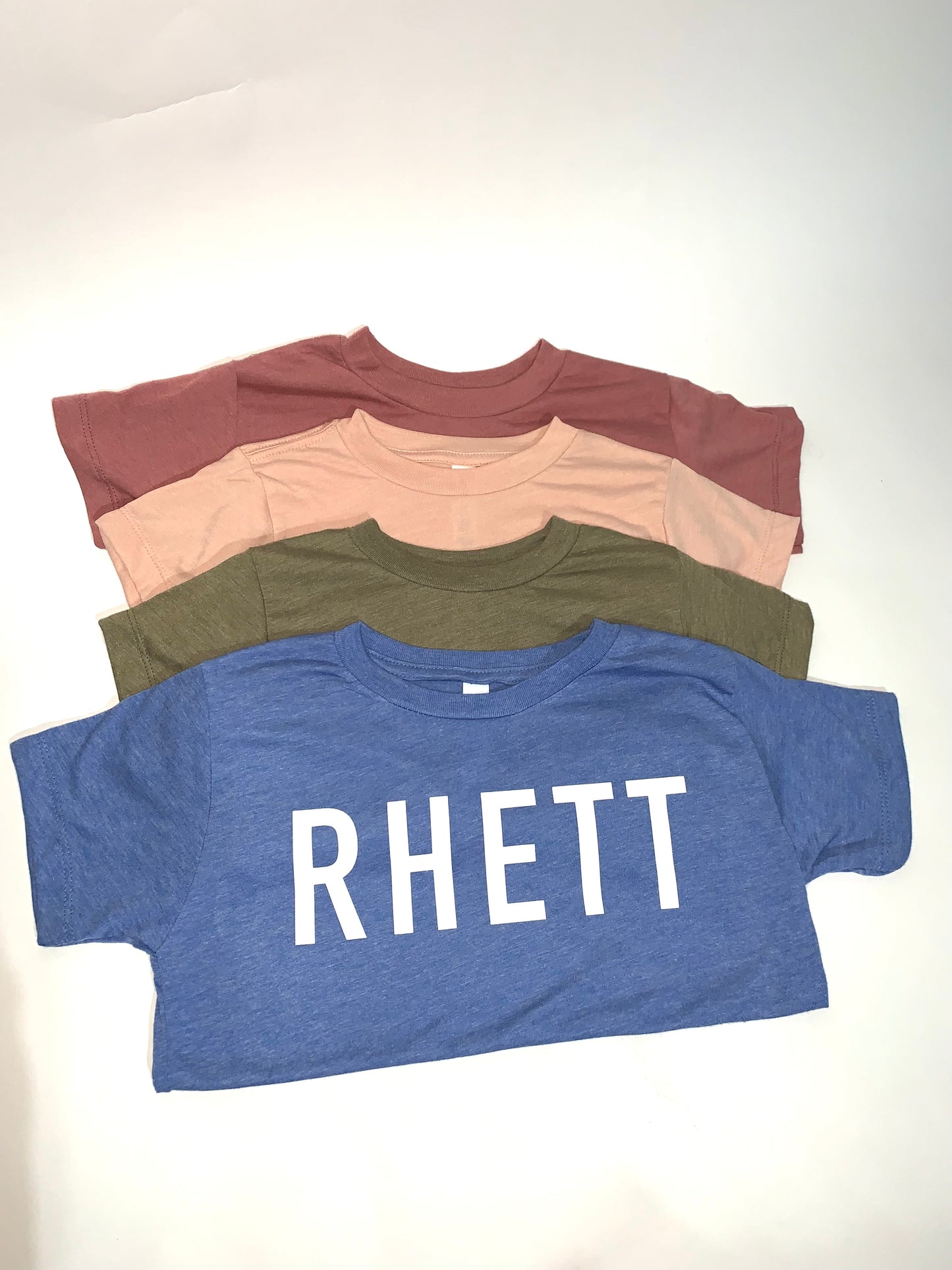 Block letter personalized graphic tshirt/onesie