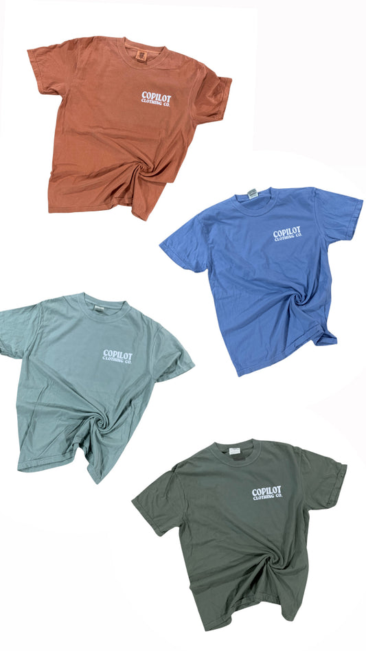 Copilot graphic adult tshirt - 4 colors