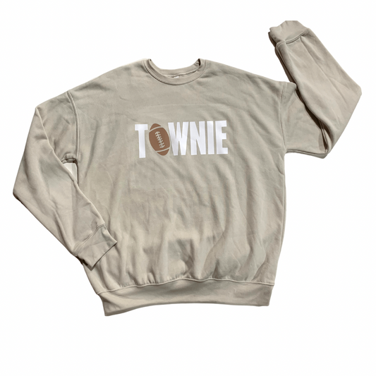Adult townie crewneck
