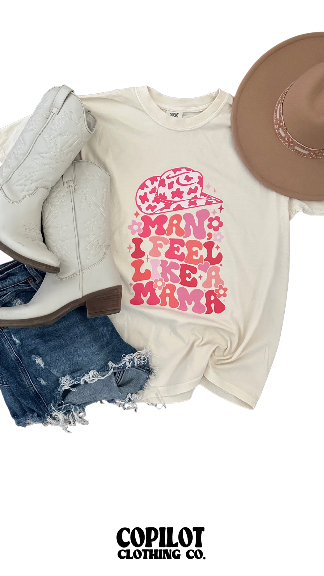 Man! I feel like a mama adult tshirt