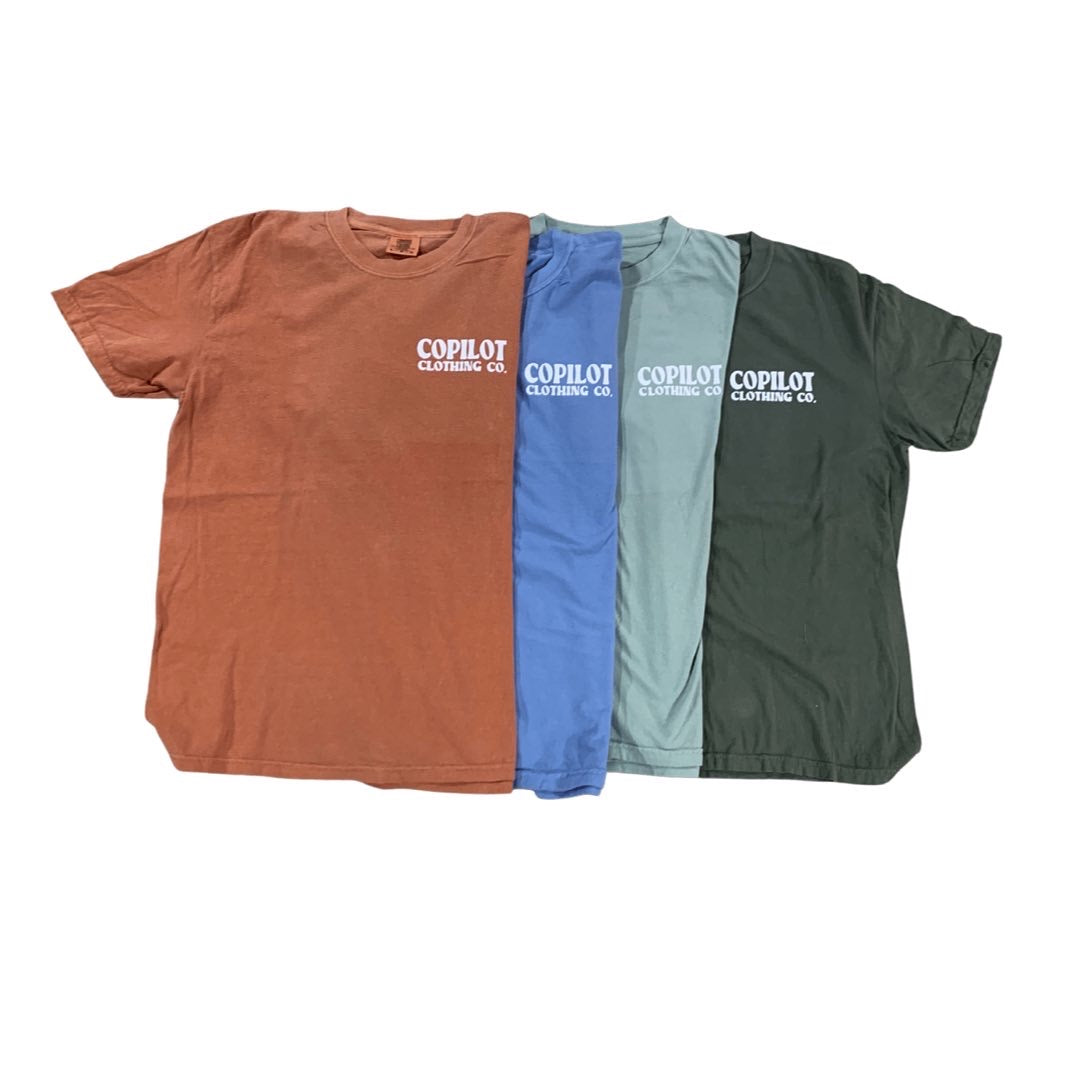Copilot graphic adult tshirt - 4 colors